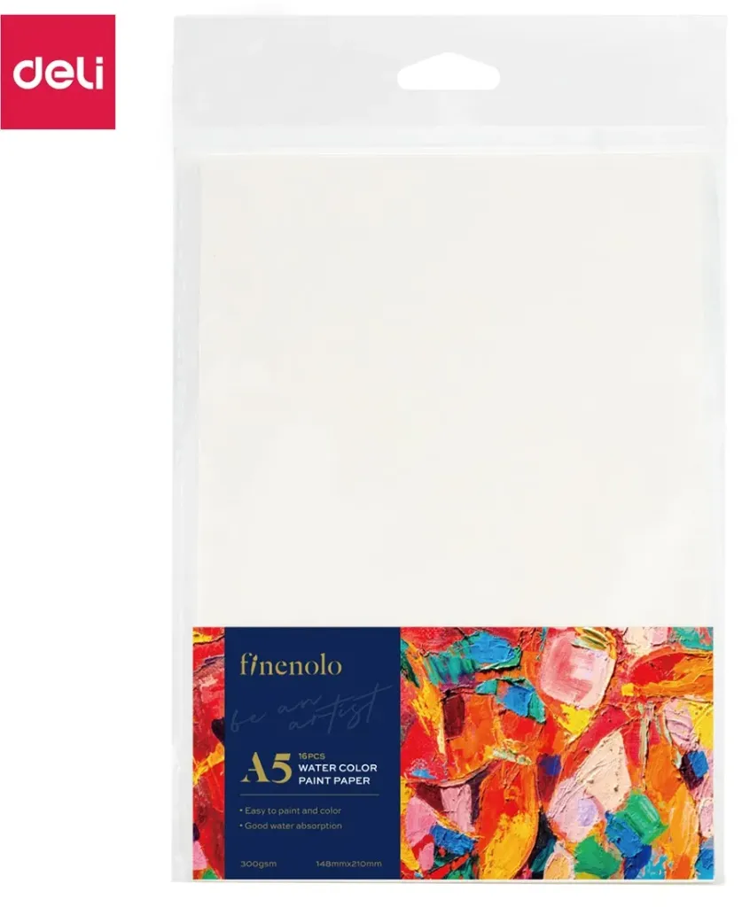 Aquarelpapier A5 "Finenolo" - 300gr - 16 vel
