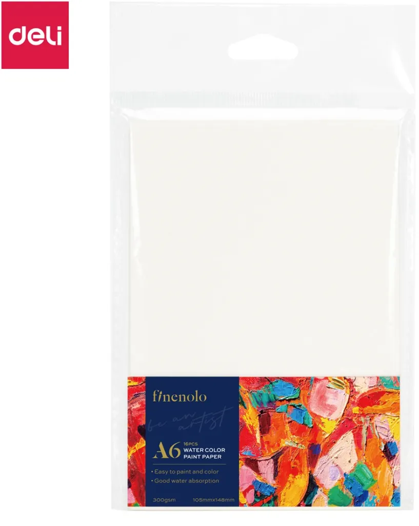 Aquarelpapier A6 "Finenolo" - 300gr - 16 vel