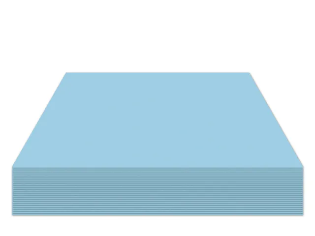 Fotokarton - 50x70cm - 300gr - lichtblauw - 25 vel