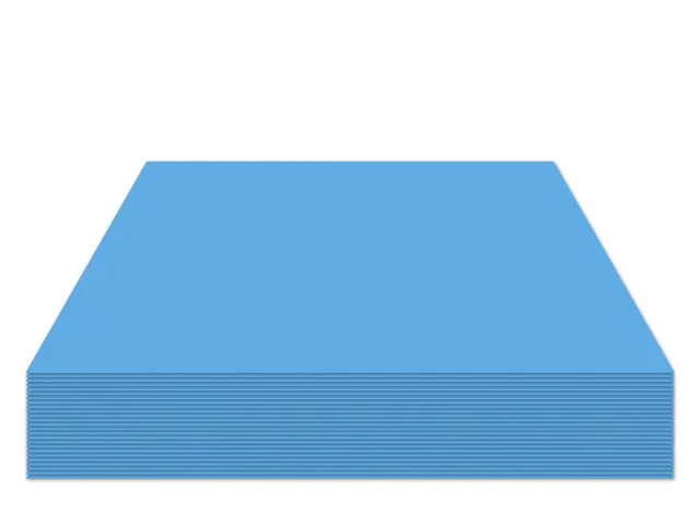 Fotokarton - 50x70cm - 300gr - pacific blauw - 25 vel