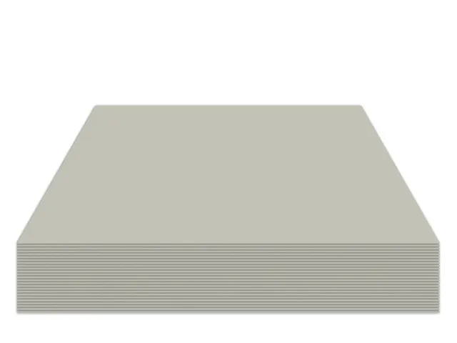 Fotokarton - 50x70cm - 300gr - donkergrijs - 50 vel