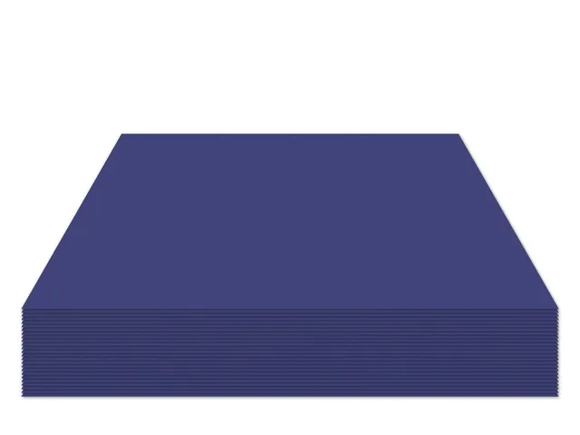 Fotokarton - 50x70cm - 300gr - koningsblauw- 50 vel