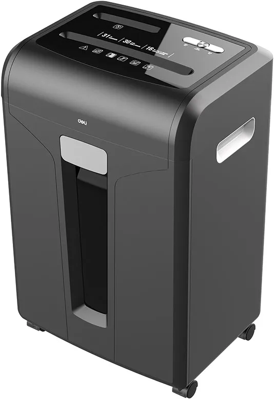 [HD000443] Papiervernietiger "DELI type e14400" - versnipperd tot 4x40 mm