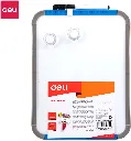 Whiteboard "Deli premium" - magnetisch - kunststof frame - 28x22 cm