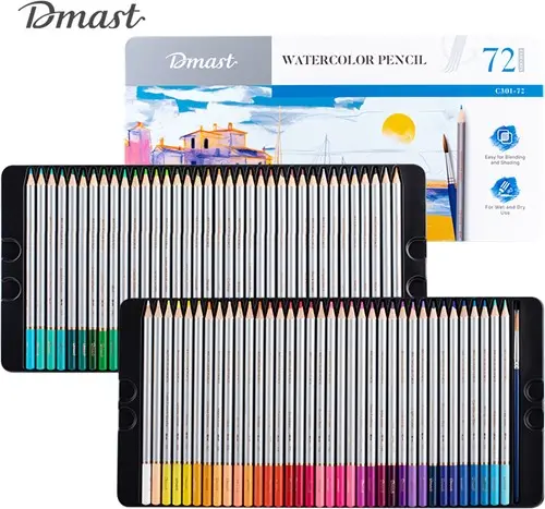 Aquarelpotloden "Dmast 3 mm" - doos à 72 st assorti