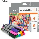 Acrylmarker "pastel" - set 12 kleuren