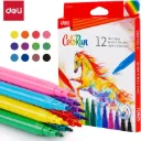 Viltstiften "colorun uitwasbaar" - 12 kleuren