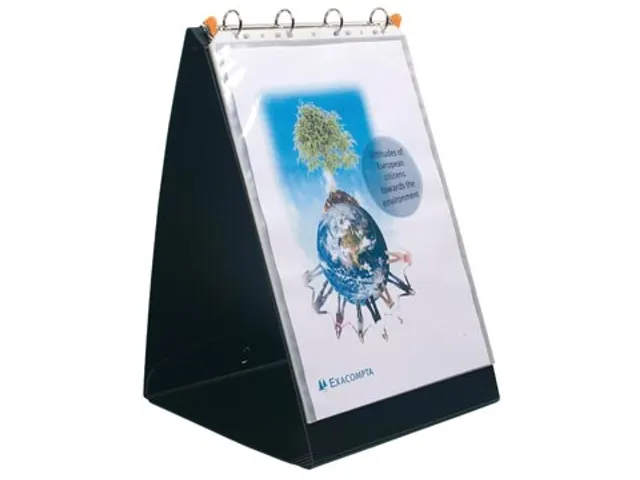 Flipover A3 -"tafelmodel staand"- zwart - 20 tassen