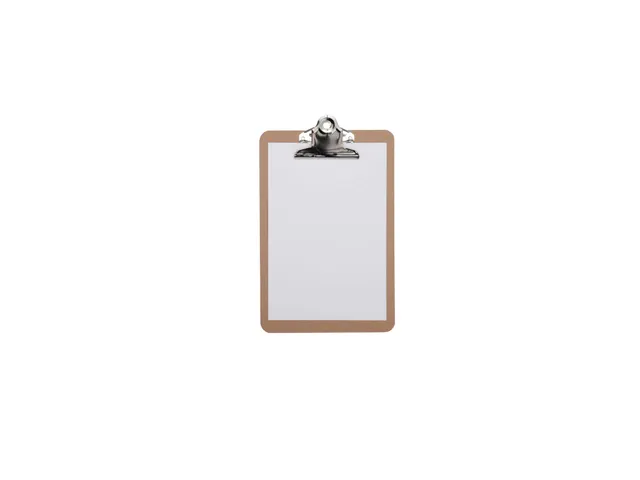 Klembord A5 -"classic hout"- staand
