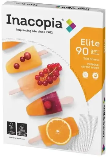 [HP500036-100] Kopieerpapier "Inacopia elite" -A3 - 90 g/m² - wit - 100 pak à 500 vel 