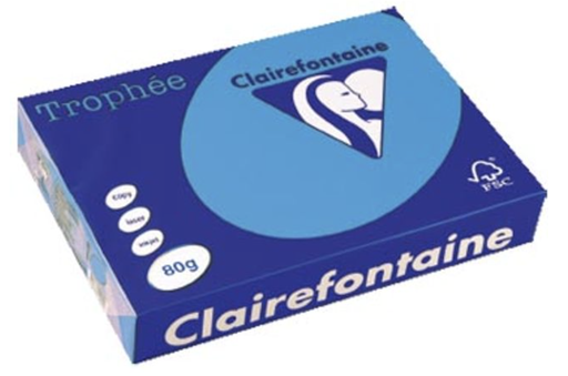 [SP-1359PC-1] Trophée Clairfontaine - A3 - 120 g/m² - koningsblauw - 1 pak à 250 vel