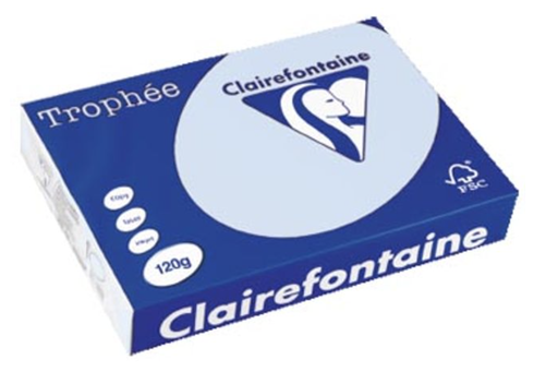 [SP-1214PC-1] Trophée Clairfontaine - A4 - 120 g/m² - azuurblauw - 1 pak à 250 vel