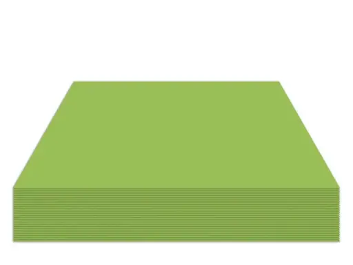 [KTC-K-0045-551-1] Fotokarton - 50x70cm - 300gr - appelgroen- 1 pak à 25 vel