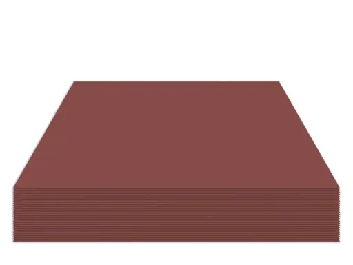 [KTC-K-0045-570-1] Fotokarton tweezijdig - 50x70cm - 300gr - bruin- 1 pak à 25 vel 