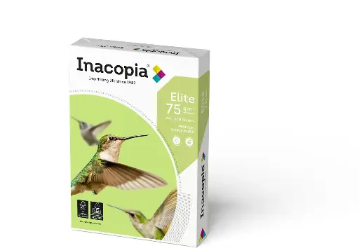 [HP500082-100] Kopieerpapier "Inacopia elite" - A4 - 75 g/m² - wit - 100 pak à 500 vel