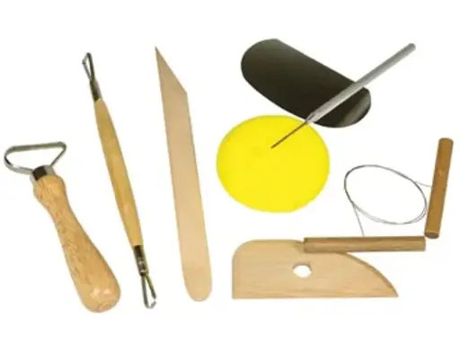 [SP-M08SP6] Boetseergereedschap "basisset" - 2 sets à 6 stuks