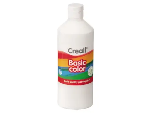 [Q1000009] Plakkaatverf - wit - fles à 1000 ml