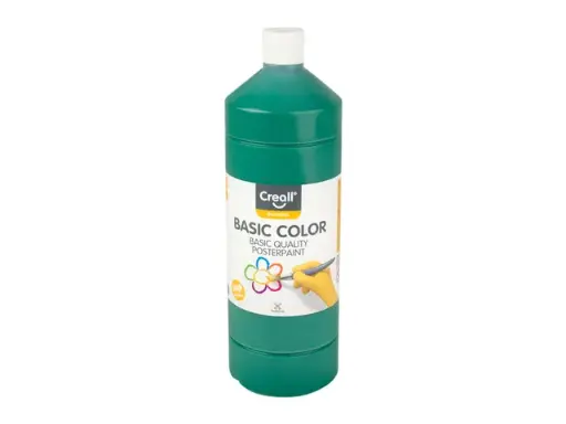 [Q1401524] Plakkaatverf - donkergroen - fles à 1000 ml