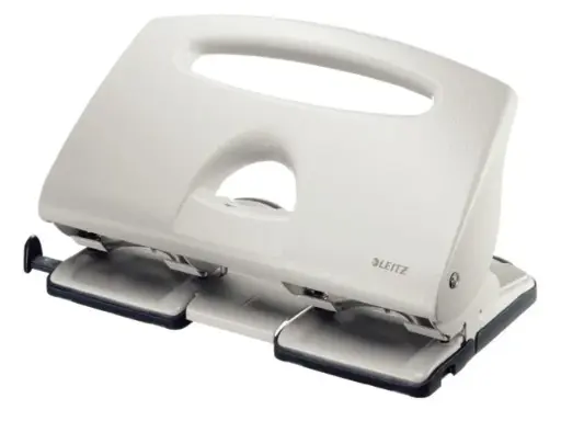 [Q311712] Perforator Leitz - "5132" - 4-gaats - 40vel - grijs